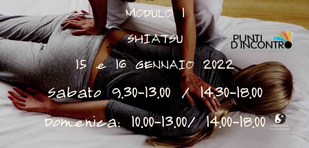 Modulo 1 Shiatsu