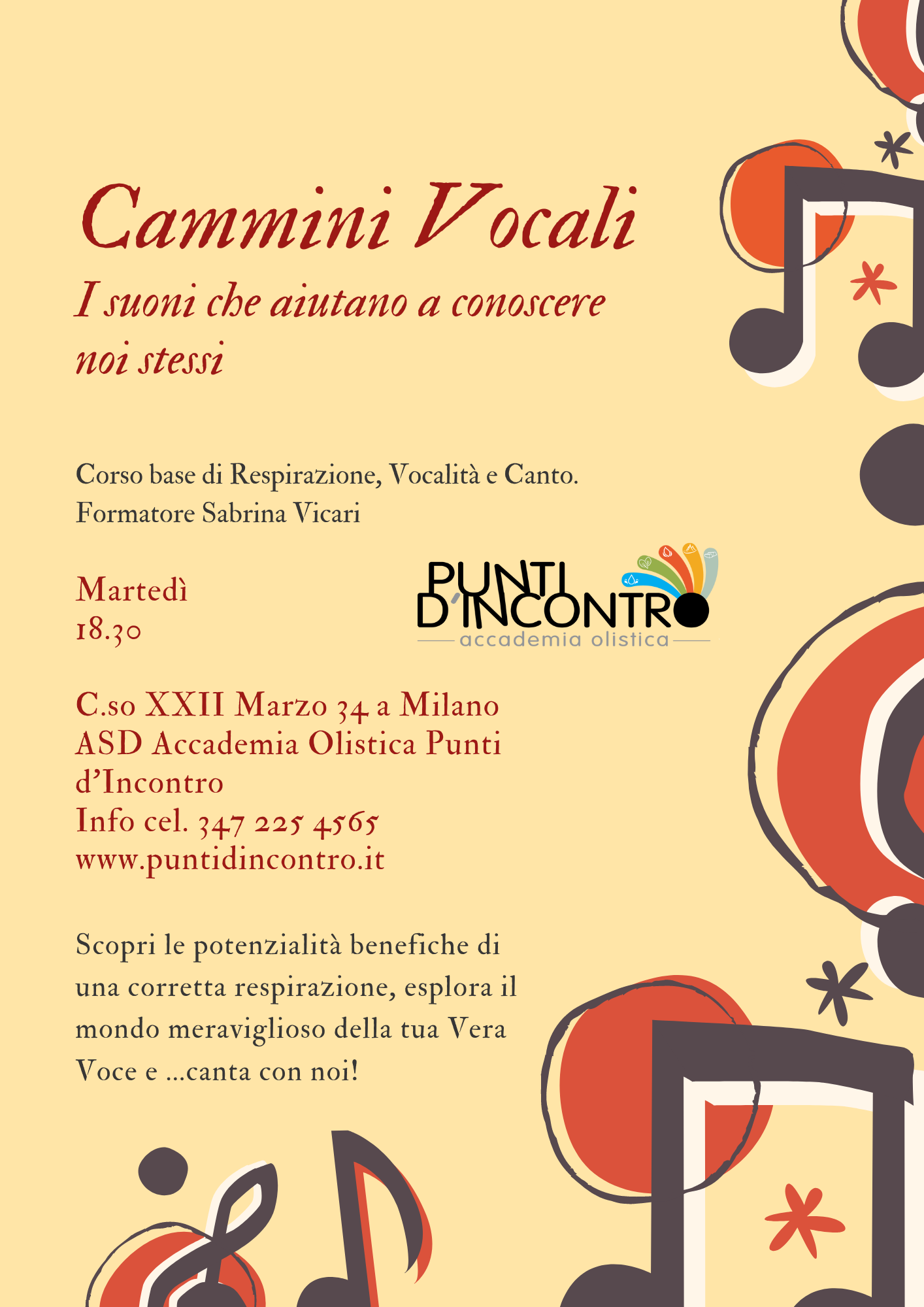 Percorso Cammini Vocali