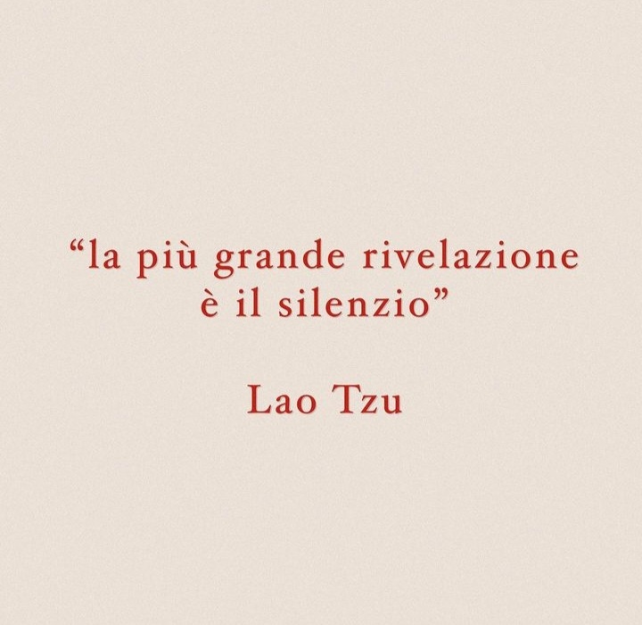 Il silenzio