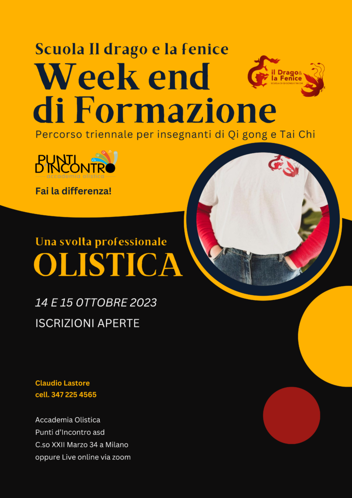 Week end formazione 14 e 15 ottobre 2023