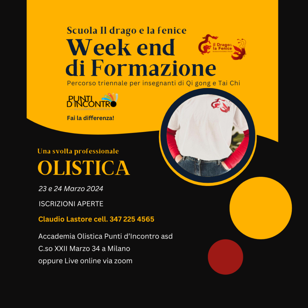 Week end formazione 23 e 24 Marzo 2024