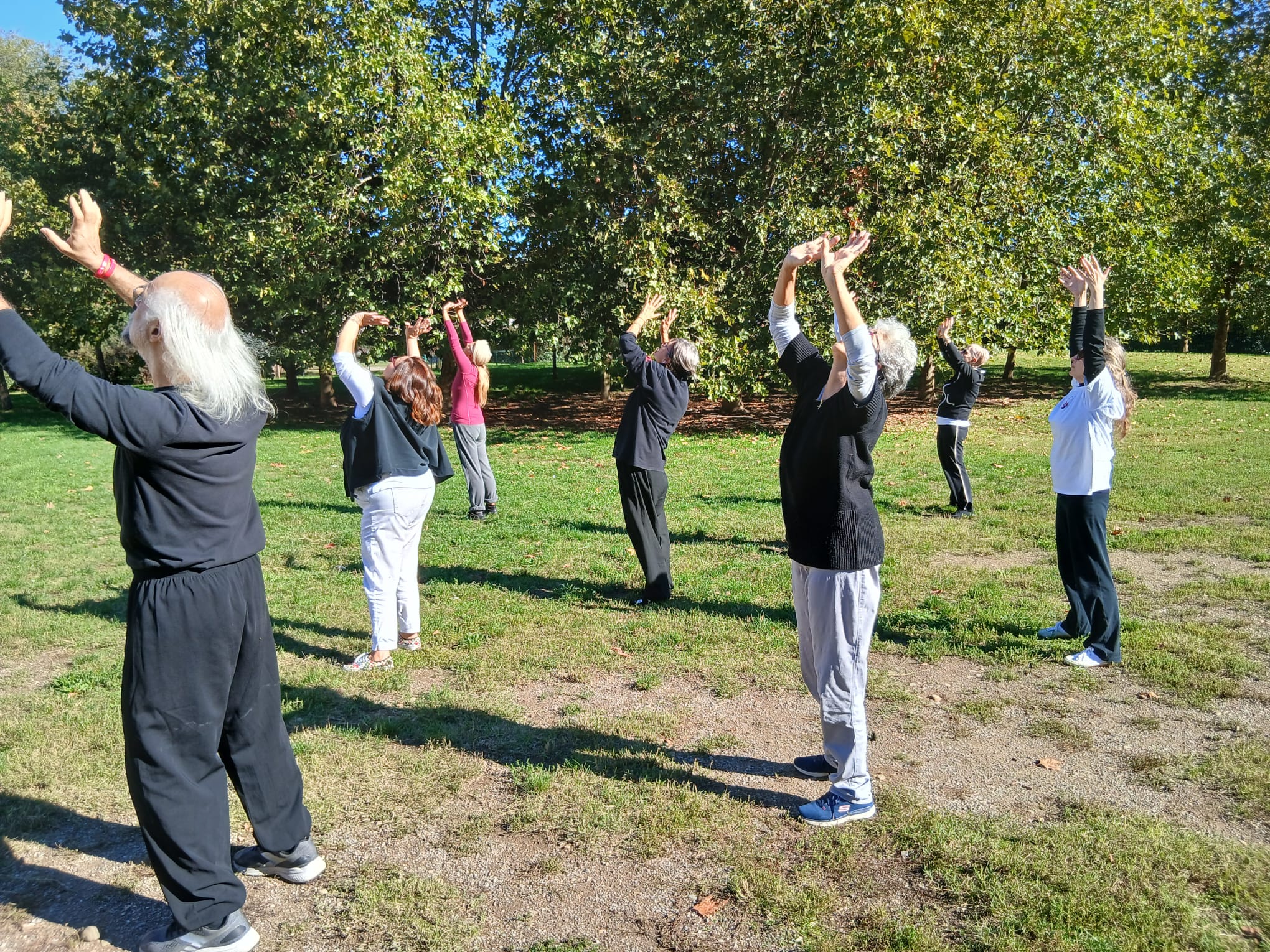 Qi Gong al Parco