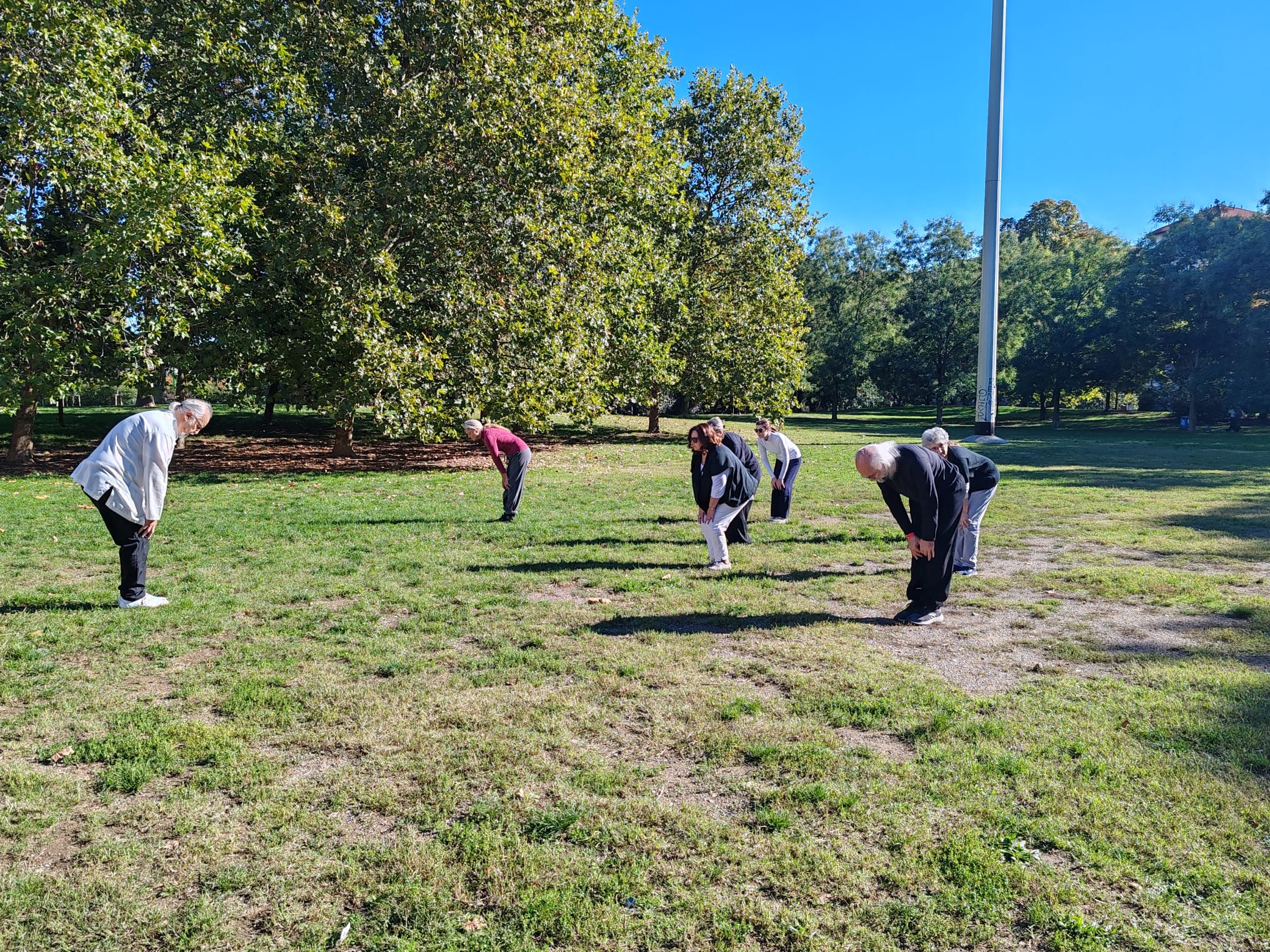 Qi Gong al Parco